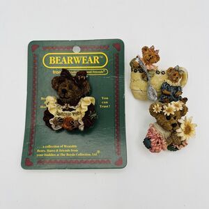 BOYDS Bear Bearwear Pin Lot Aunt Becky Vtg 1995 1996